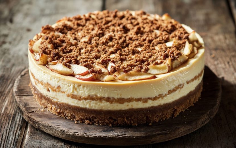 Apple Spice Cheesecake