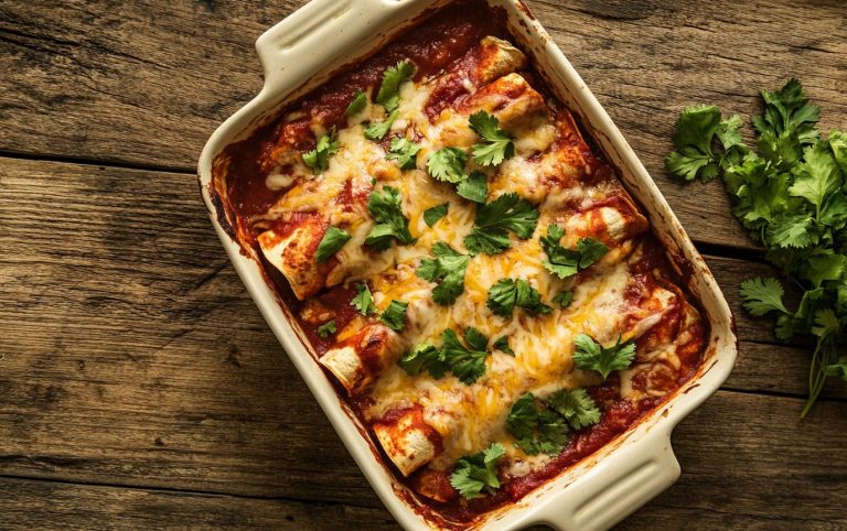 Garden Bean Enchiladas