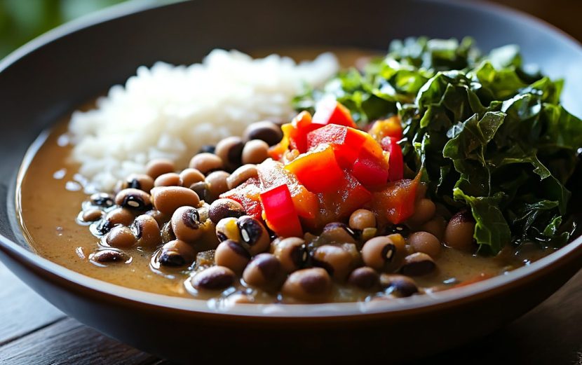 Vegan Black Eyed Peas Stew