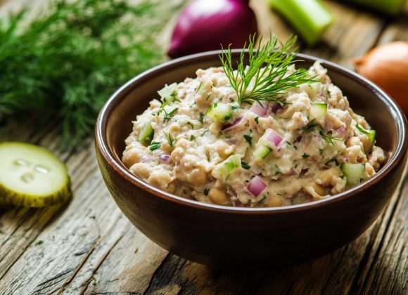 Vegan Fish-Style Salad Vegan Fish-Style Salad
