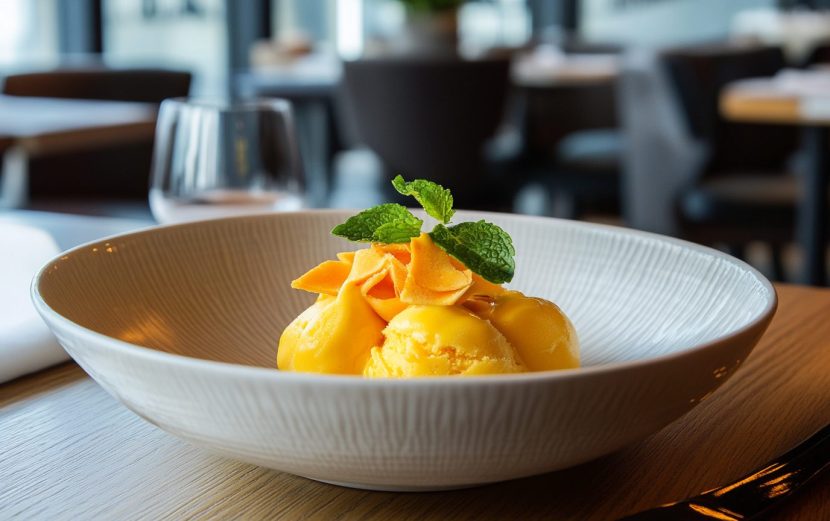 No Chum Mango Cream Scoop