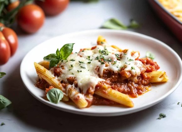 Vegan Baked Penne Pasta Casserole