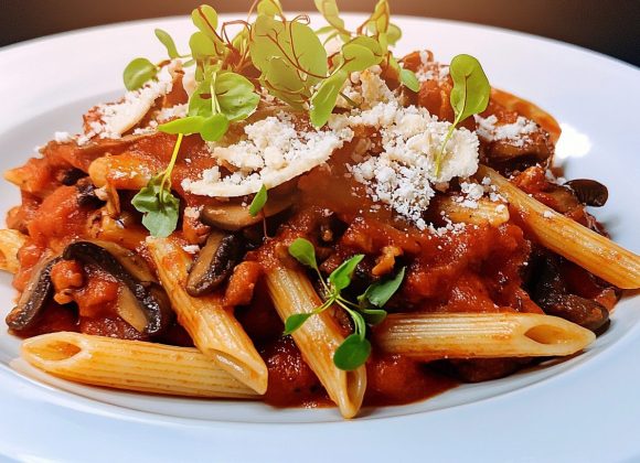 Easy Vegan Rustic Penne Vegan Rustic Penne