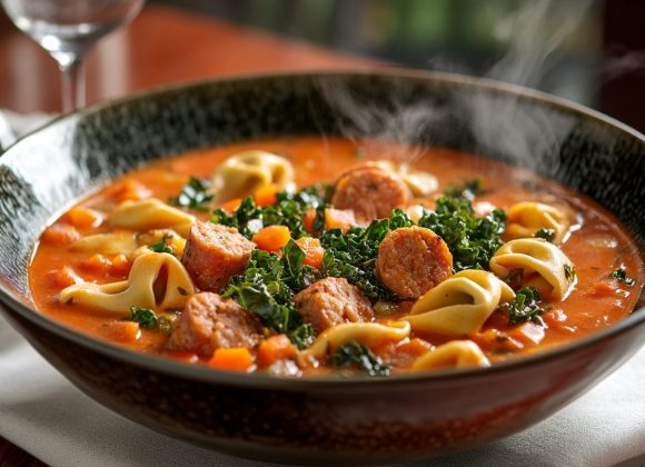 Sausage Tortellini Soup