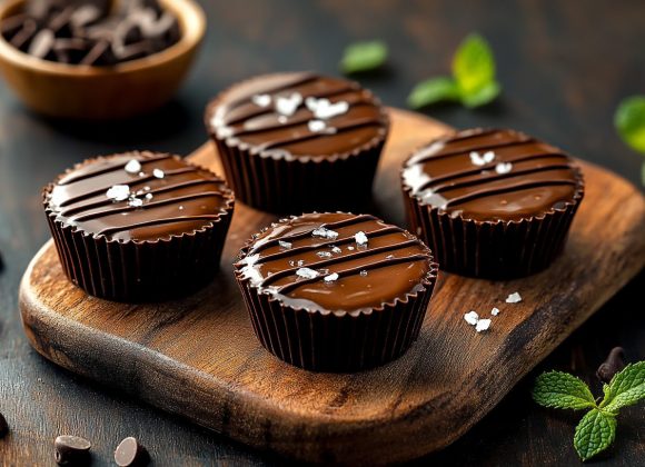 Homemade Vegan Peanut Butter Cups