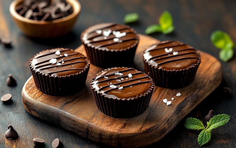 Homemade Vegan Peanut Butter Cups