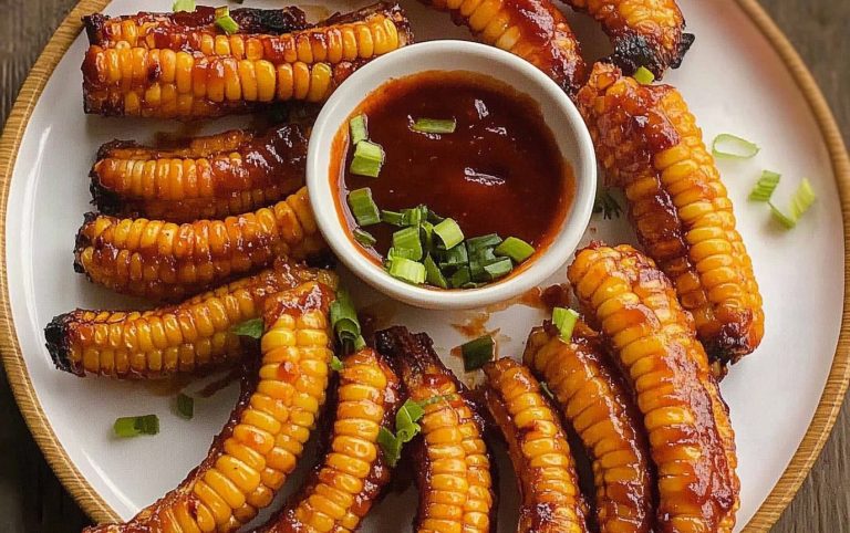 Spicy BBQ Corn Ribs