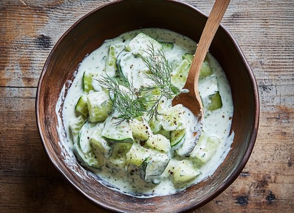 Creamy Cucumber Salad