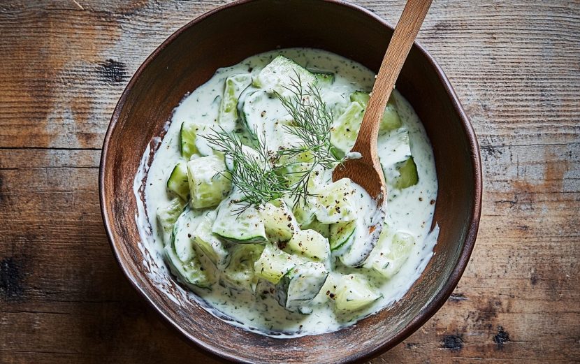 Creamy Cucumber Salad