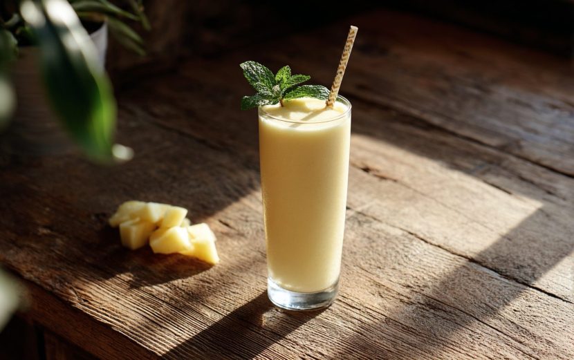 Tropical Banana Pineapple Smoothie