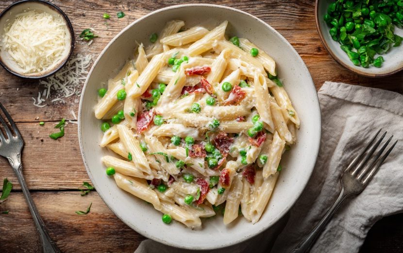 Pea Tomato Penne