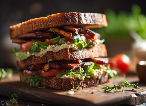 Vegan Club Sandwich