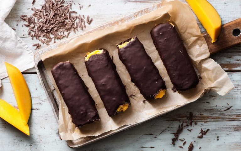 Vegan Mango Bar Ice Cream