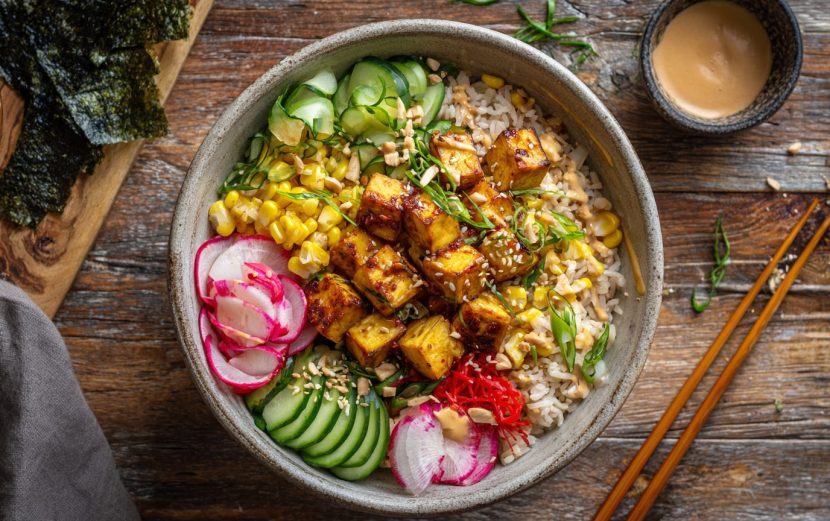 Smoky Tofu Rice Bowl Smoky Tofu Rice Bowl