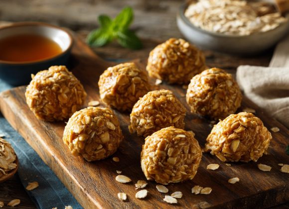 No-Bake Peanut Butter Oatmeal Bites