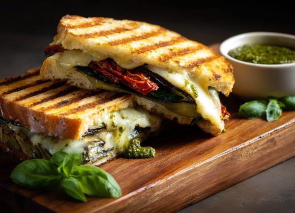 Pressed Italian Veggie Panini