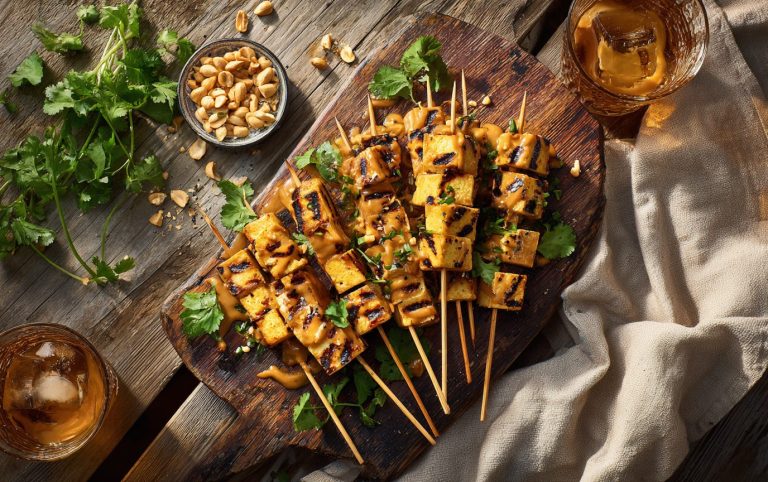 Grilled Tofu Satay