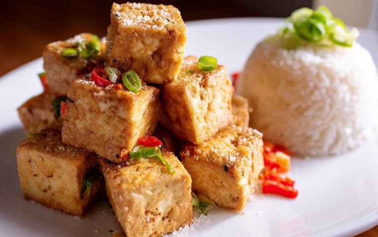 Zesty Crispy Tofu
