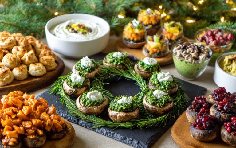 Healthy Holiday Appetizer Platter