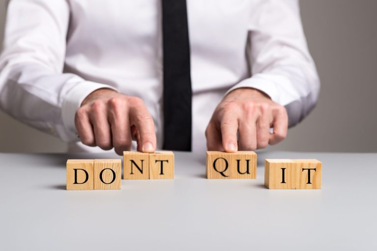 Why Most People Quit